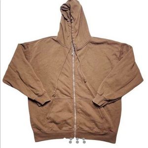 Brandy Melville brown christy hoodie